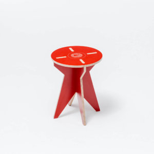 ST STOOL RED