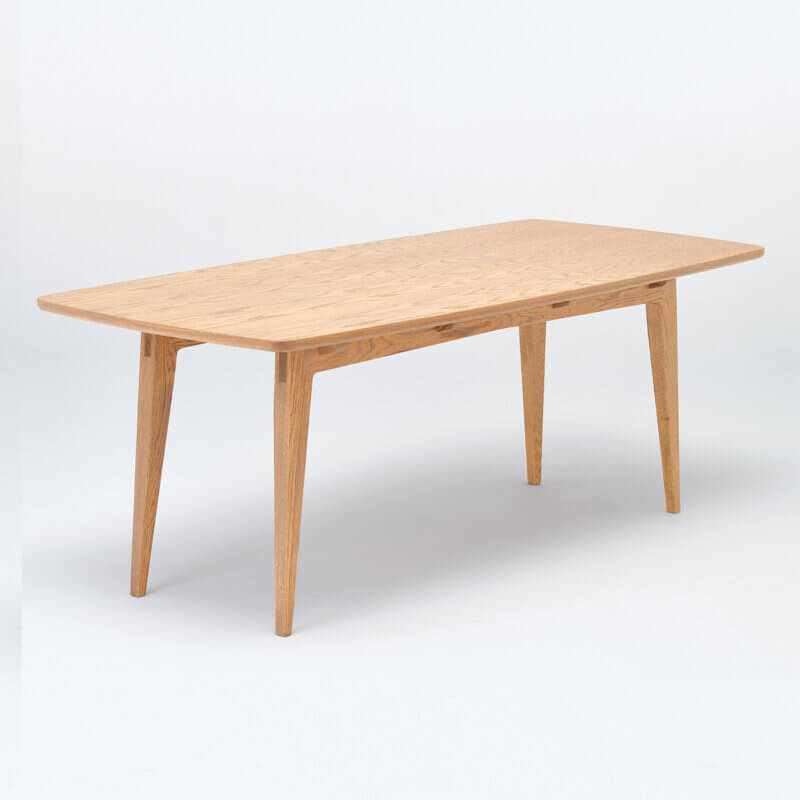 stół drewniany nowoczesny Taoz Dąb Naturalny Swallow’s Tail